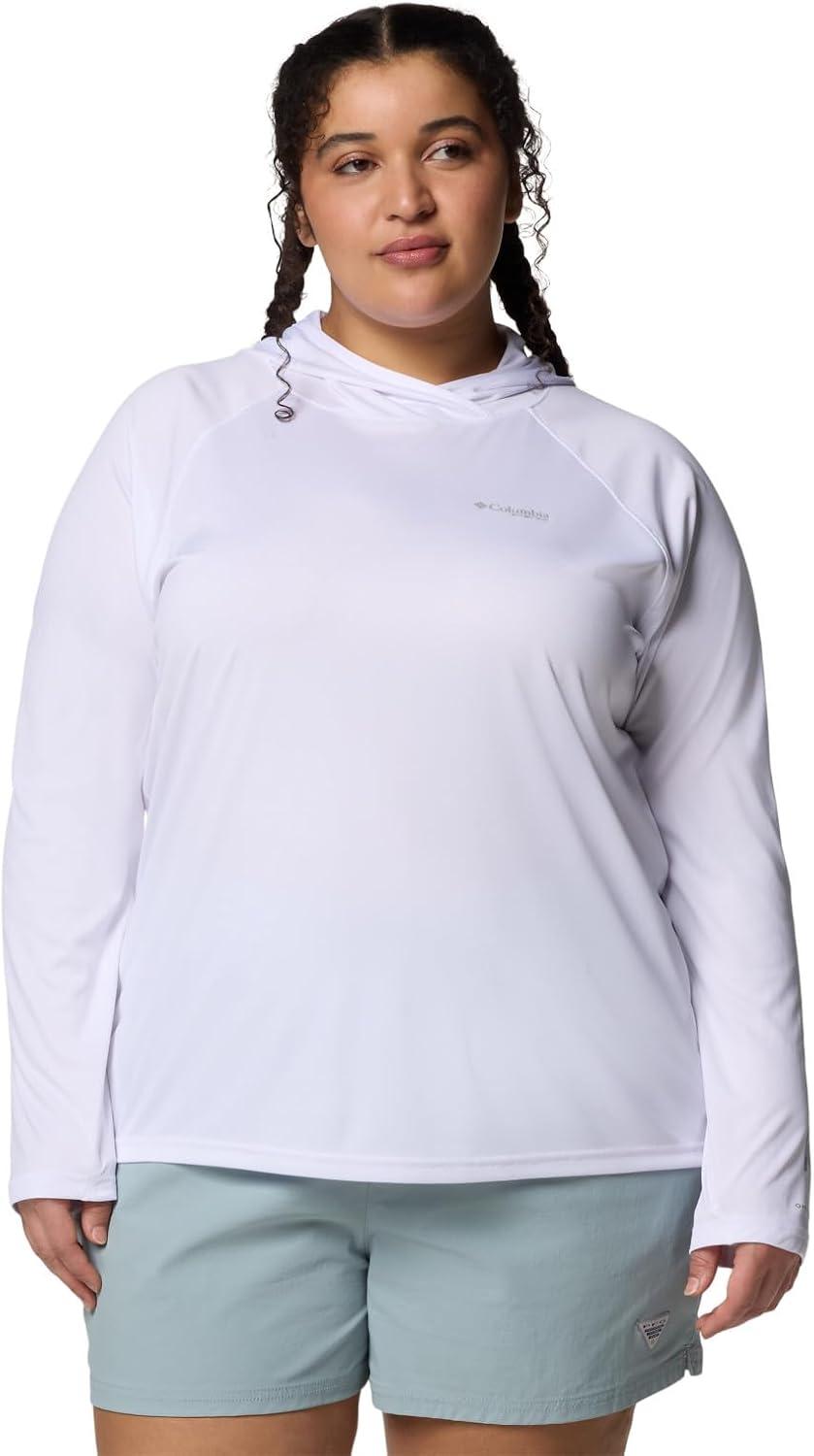 imageColumbia womens Tidal Light II HoodieAgateSatin Pink Logo