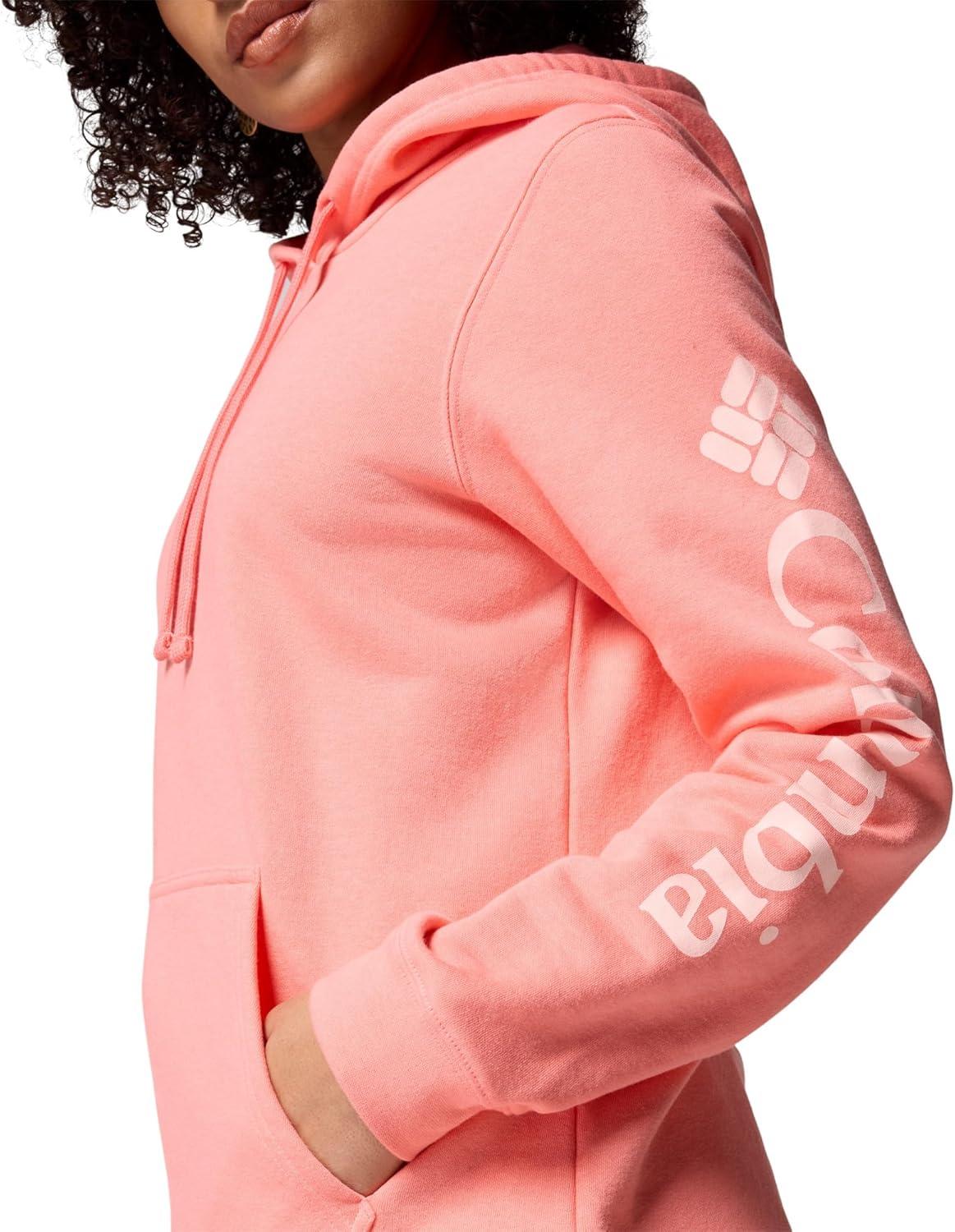 imageColumbia womens Trek Graphic HoodieAlpenglowGem Columbia Sleeve