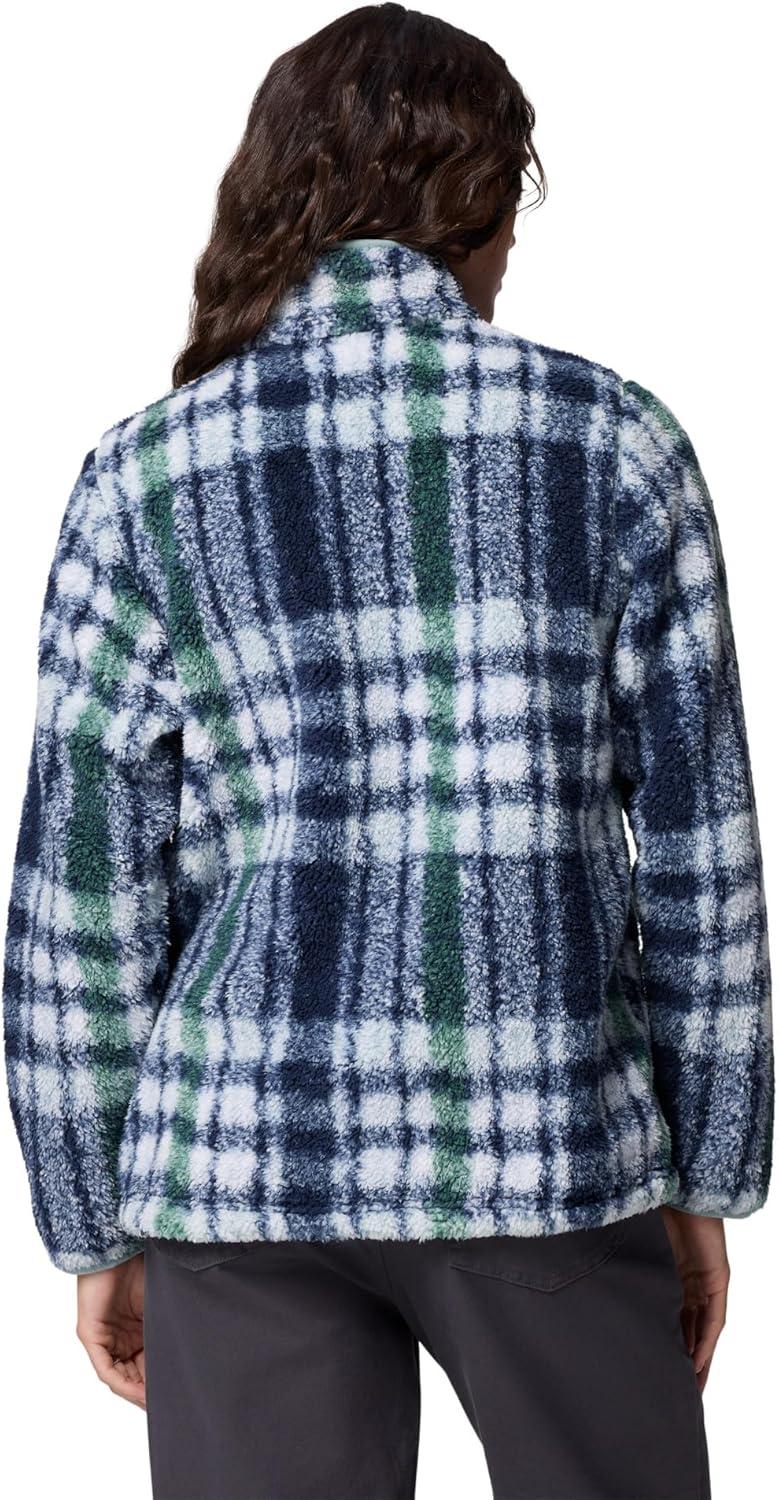 imageColumbia womens West Bend Print Full Zip IiCrushed Blue Herringplaid