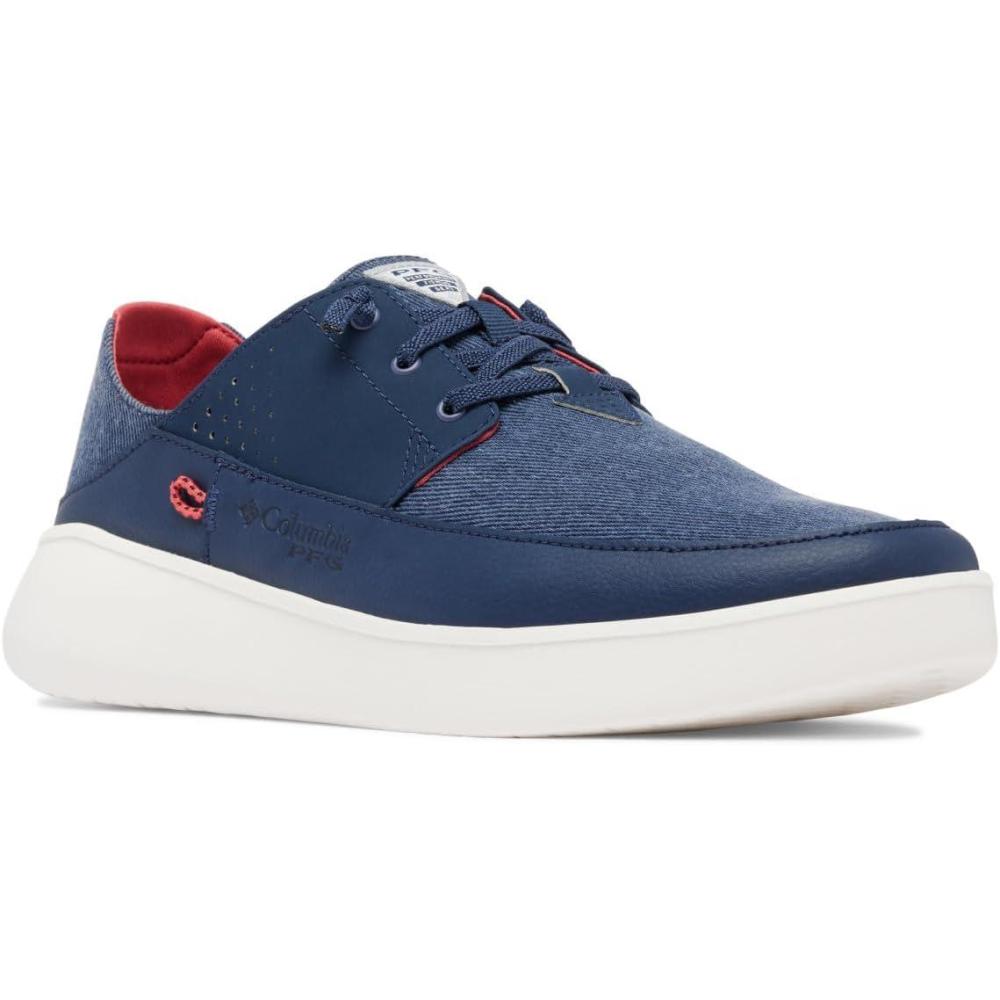 imageColumbia Mens Boatside Relaxed PFGCollegiate NavySunset Red