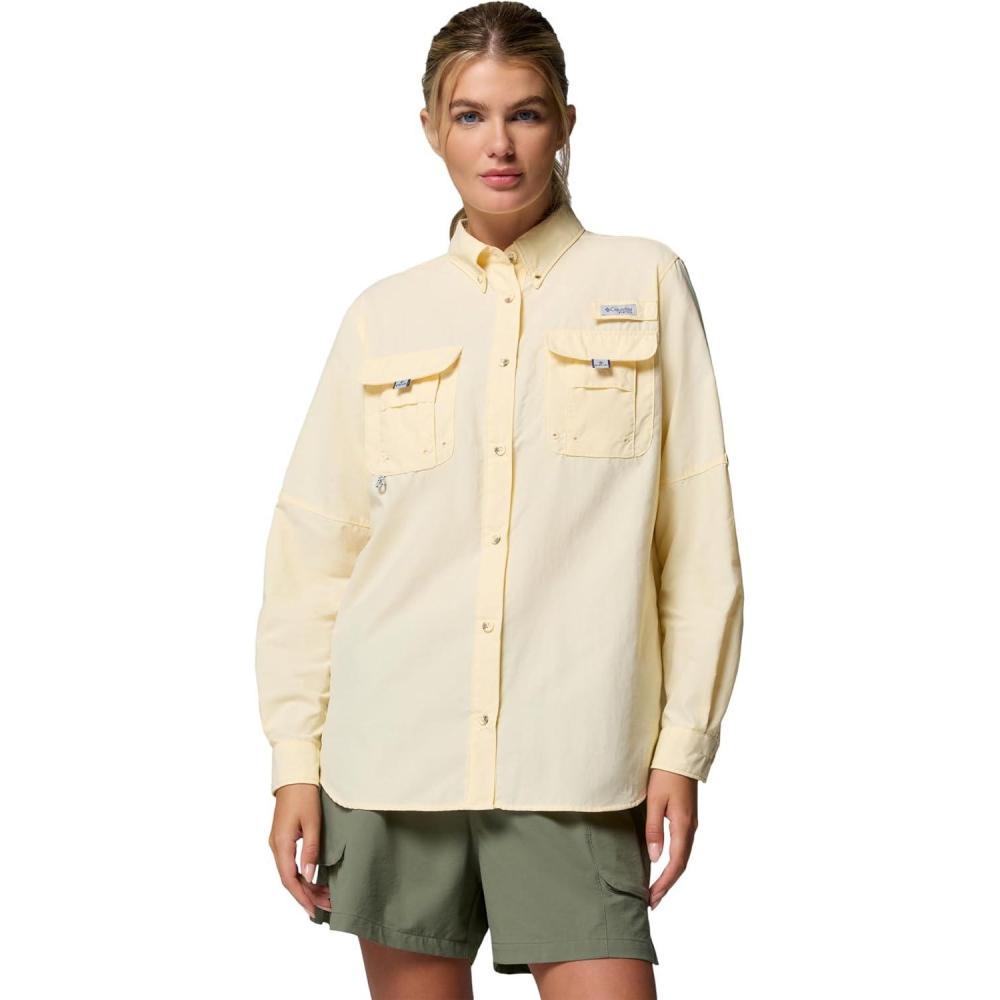 imageColumbia Womens Bahama II Long SleeveLemon Wash