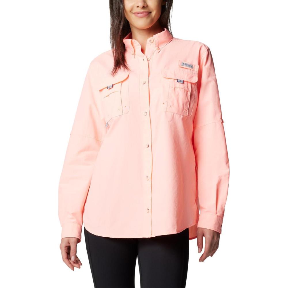 imageColumbia Womens Bahama II Long SleeveTiki Pink