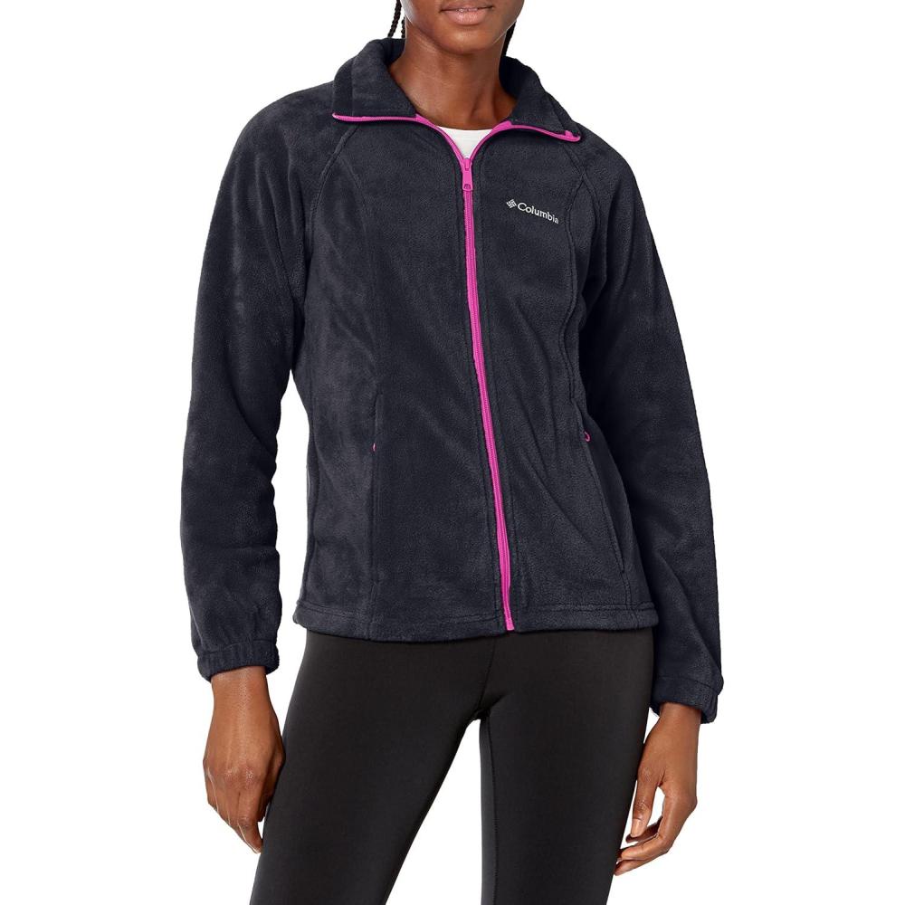imageColumbia Womens Benton Springs Full ZipBlackDeep Blush