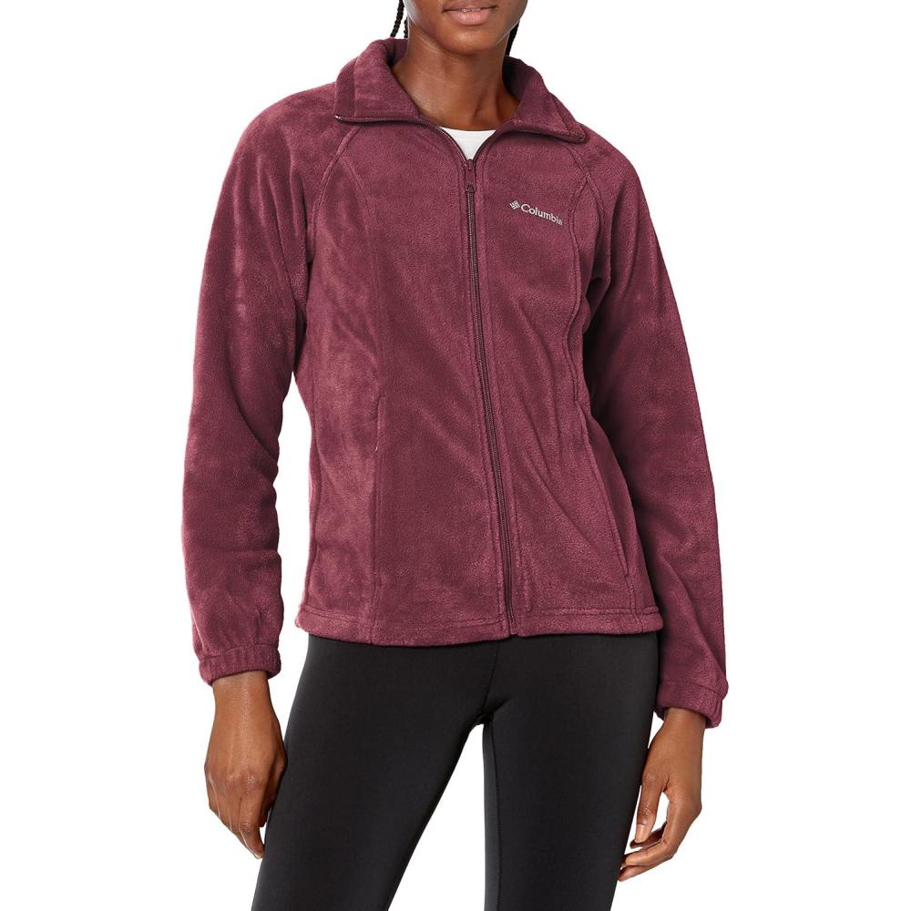 imageColumbia Womens Benton Springs Full ZipBloodstone