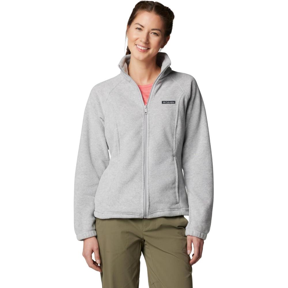 imageColumbia Womens Benton Springs Full ZipCirrus Grey Heather