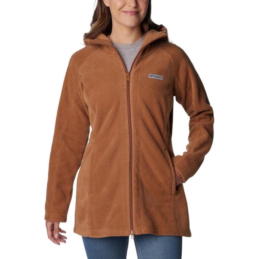imageColumbia Womens Benton Springs II Long HoodieCamel Brown