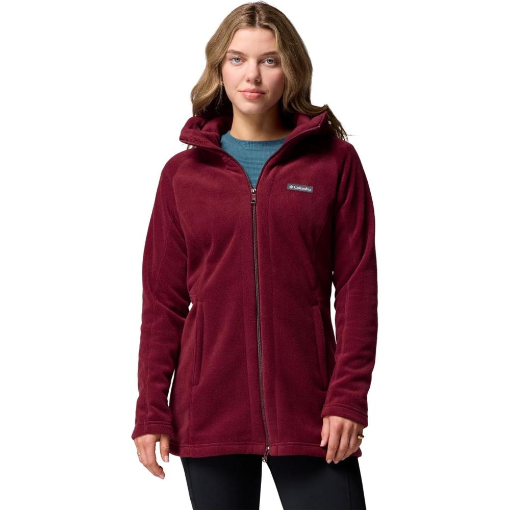 imageColumbia Womens Benton Springs II Long HoodieRich Wine