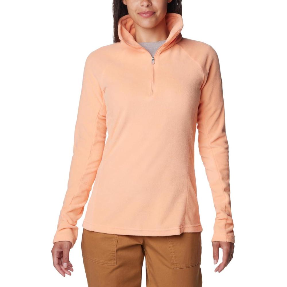 imageColumbia Womens Glacial Iv Half ZipApricot Fizz