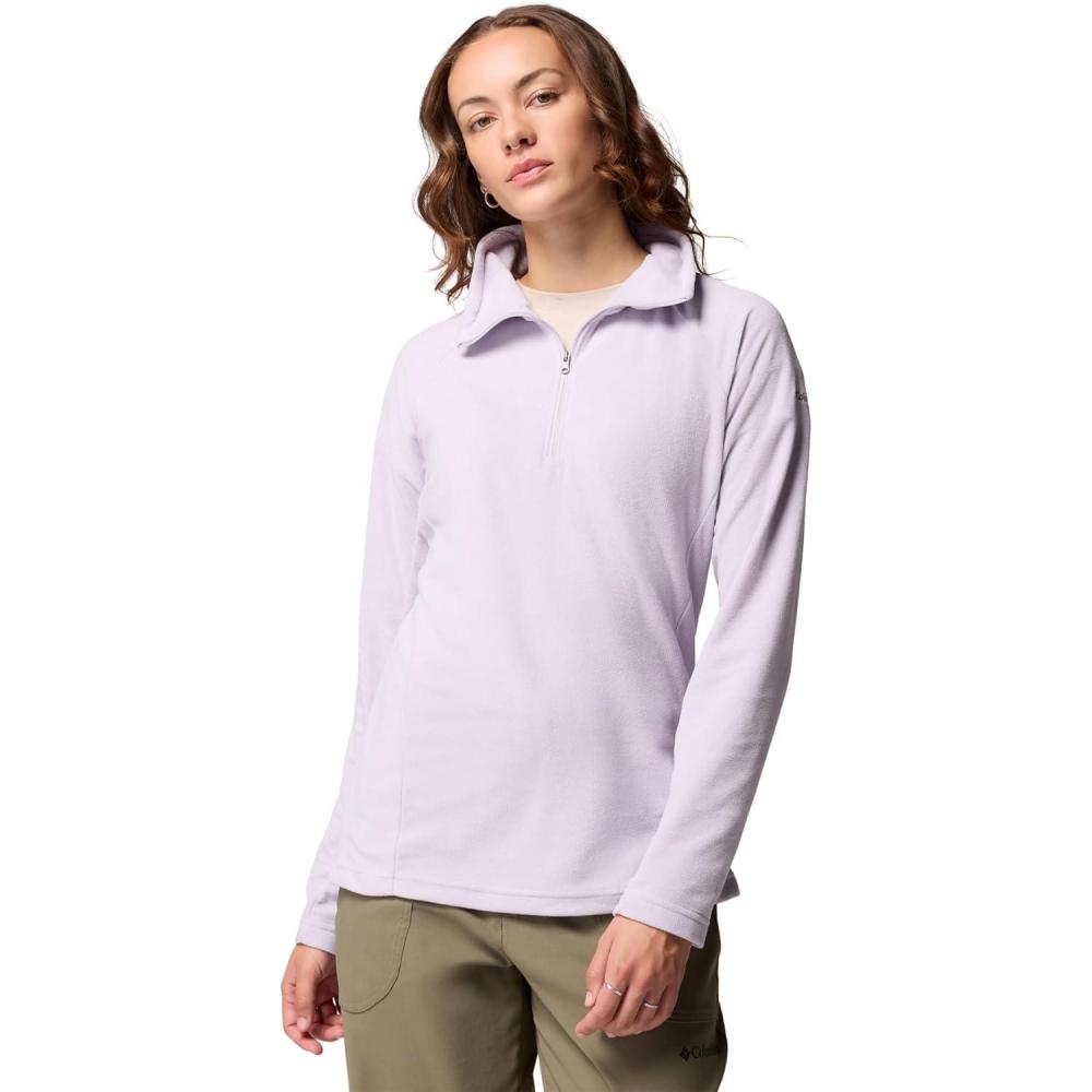 imageColumbia Womens Glacial Iv Half ZipLavender Pearl