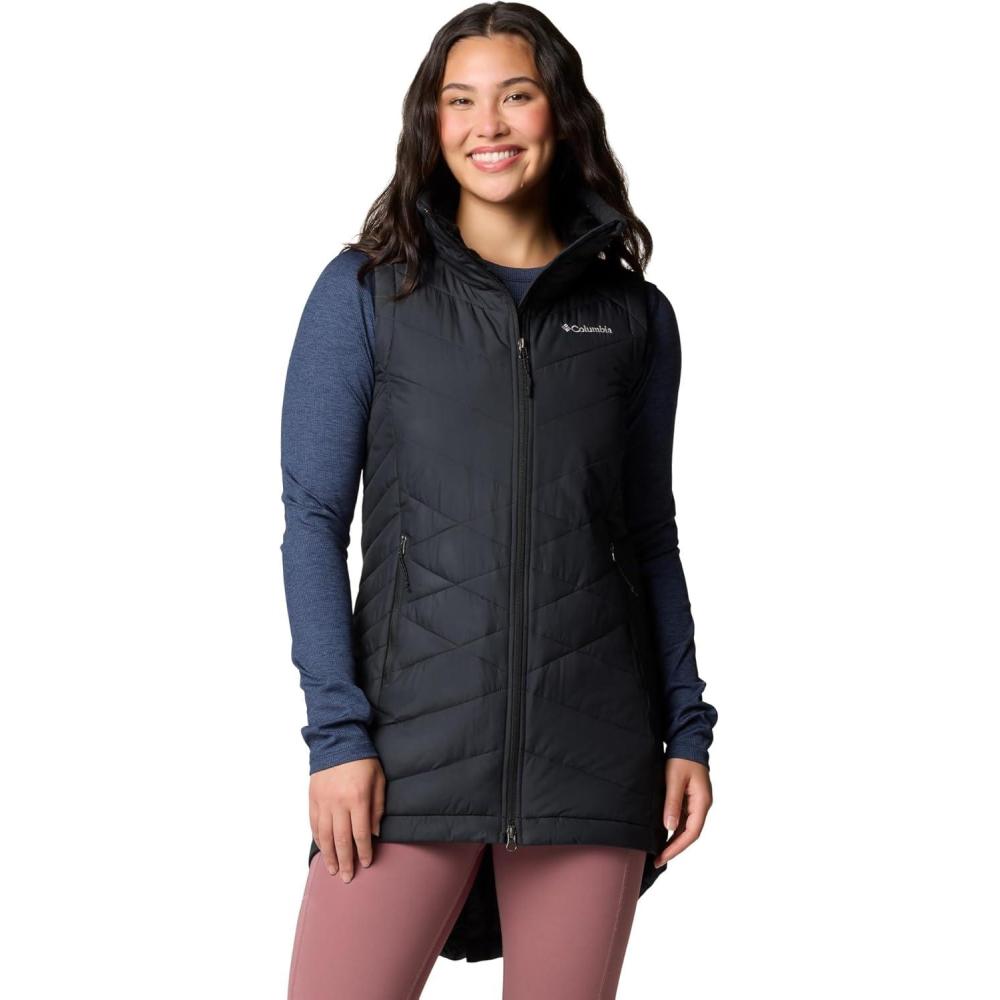 imageColumbia Womens Heavenly Ii Long VestBlack