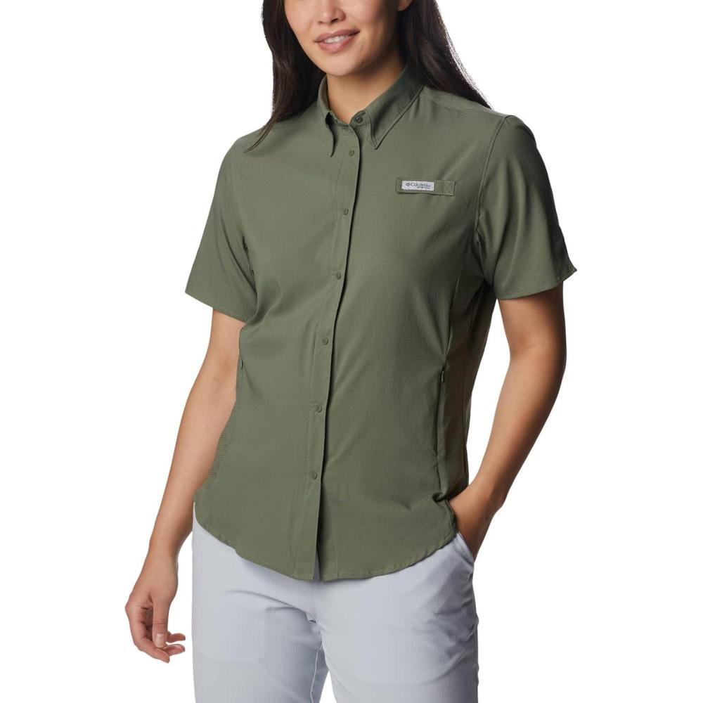 imageColumbia Womens PFG Tamiami II Short Sleeve ShirtCypress