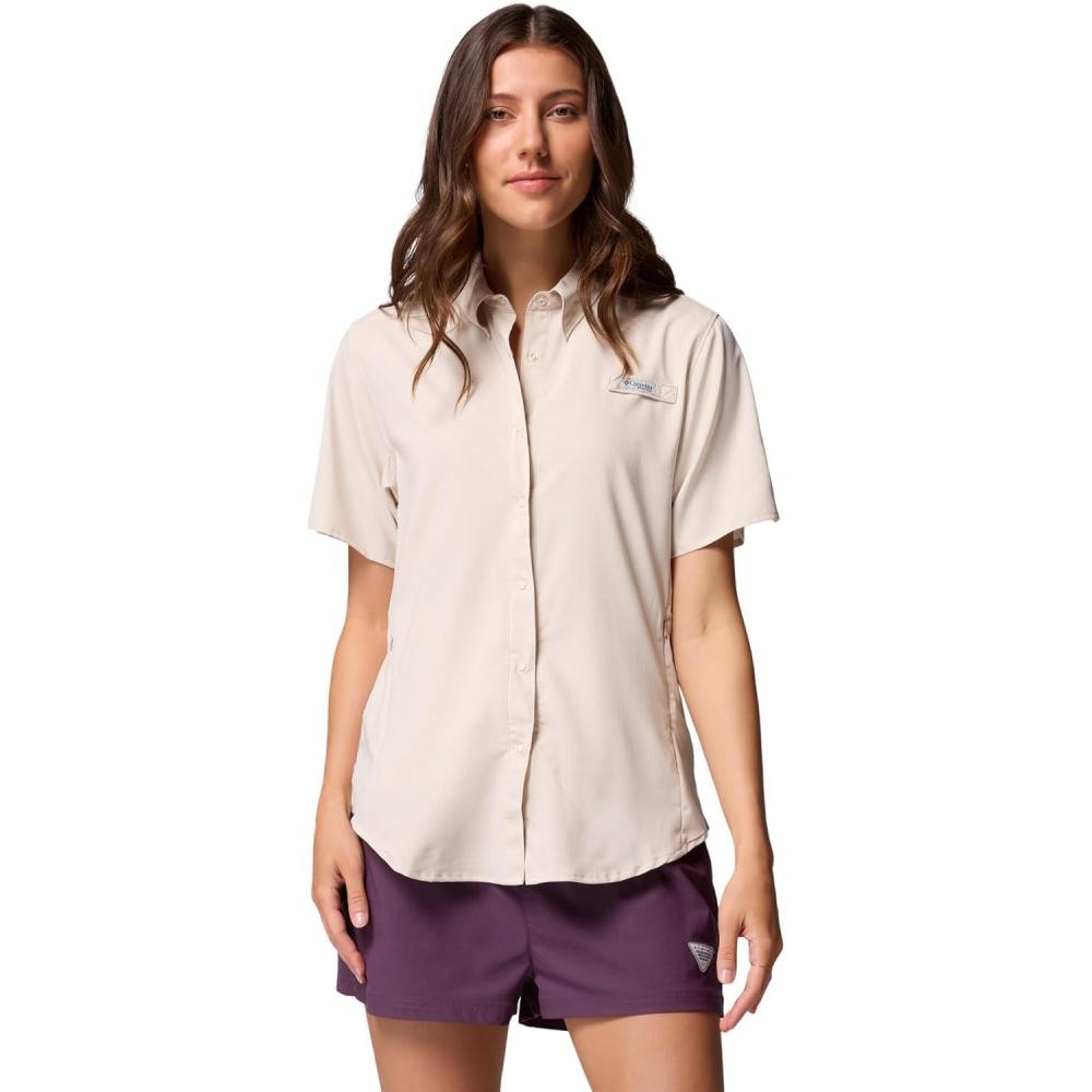 imageColumbia Womens PFG Tamiami II Short Sleeve ShirtDark Stone