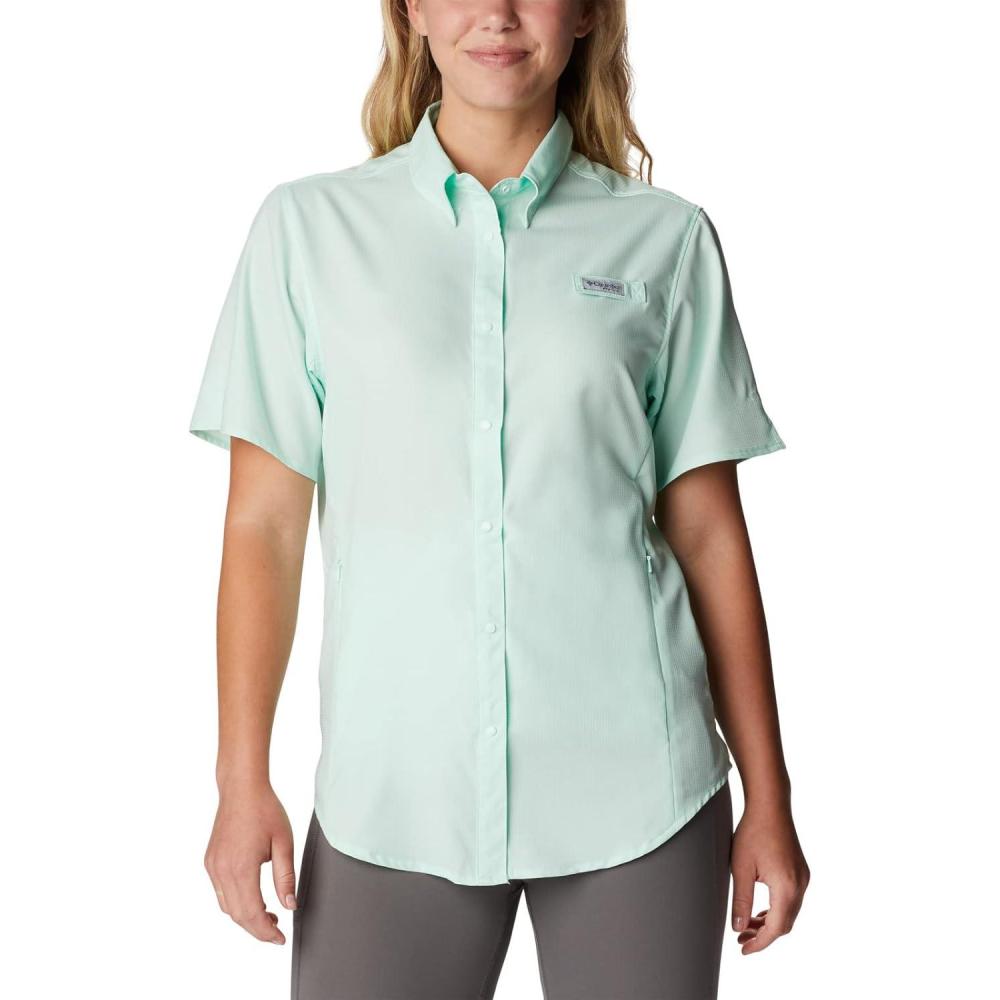imageColumbia Womens PFG Tamiami II Short Sleeve ShirtGullfoss Green