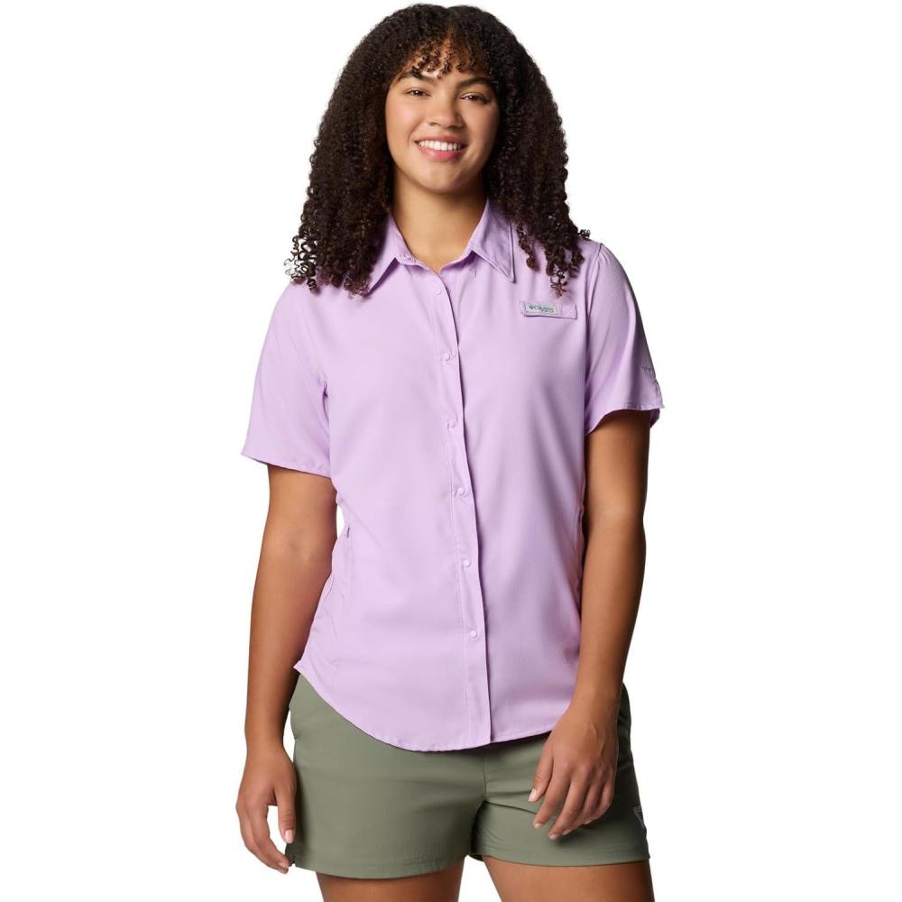 imageColumbia Womens PFG Tamiami II Short Sleeve ShirtHydrangea