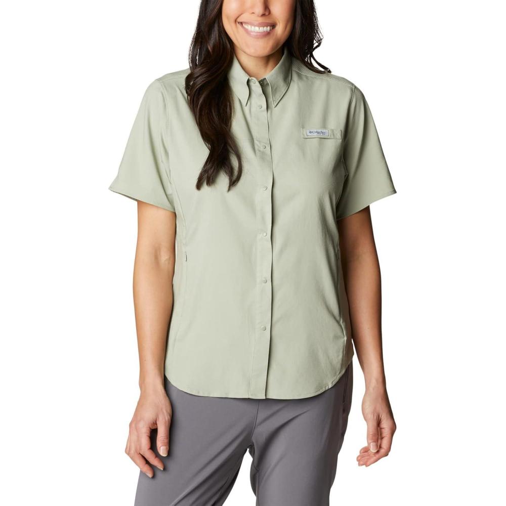 imageColumbia Womens PFG Tamiami II Short Sleeve ShirtSafari