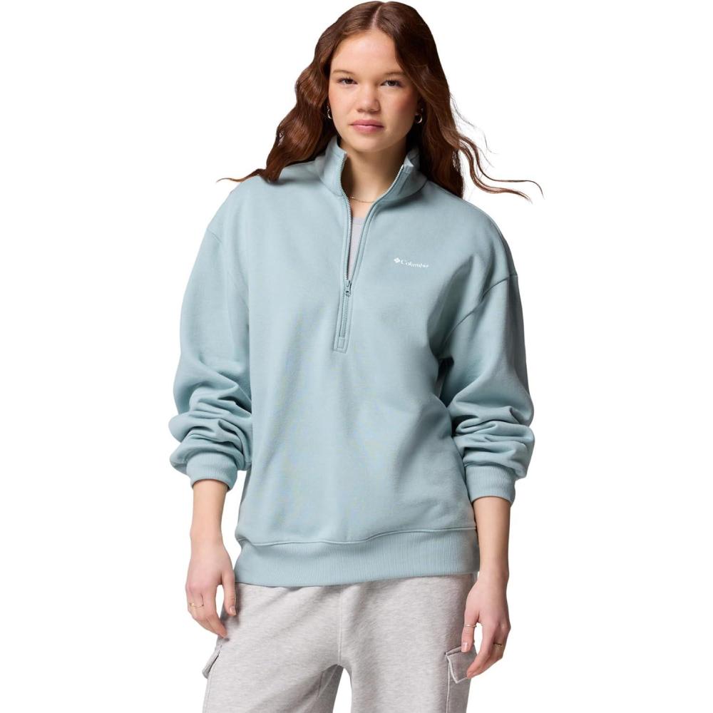 imageColumbia womens Aldermore Half ZipCrushed Blue