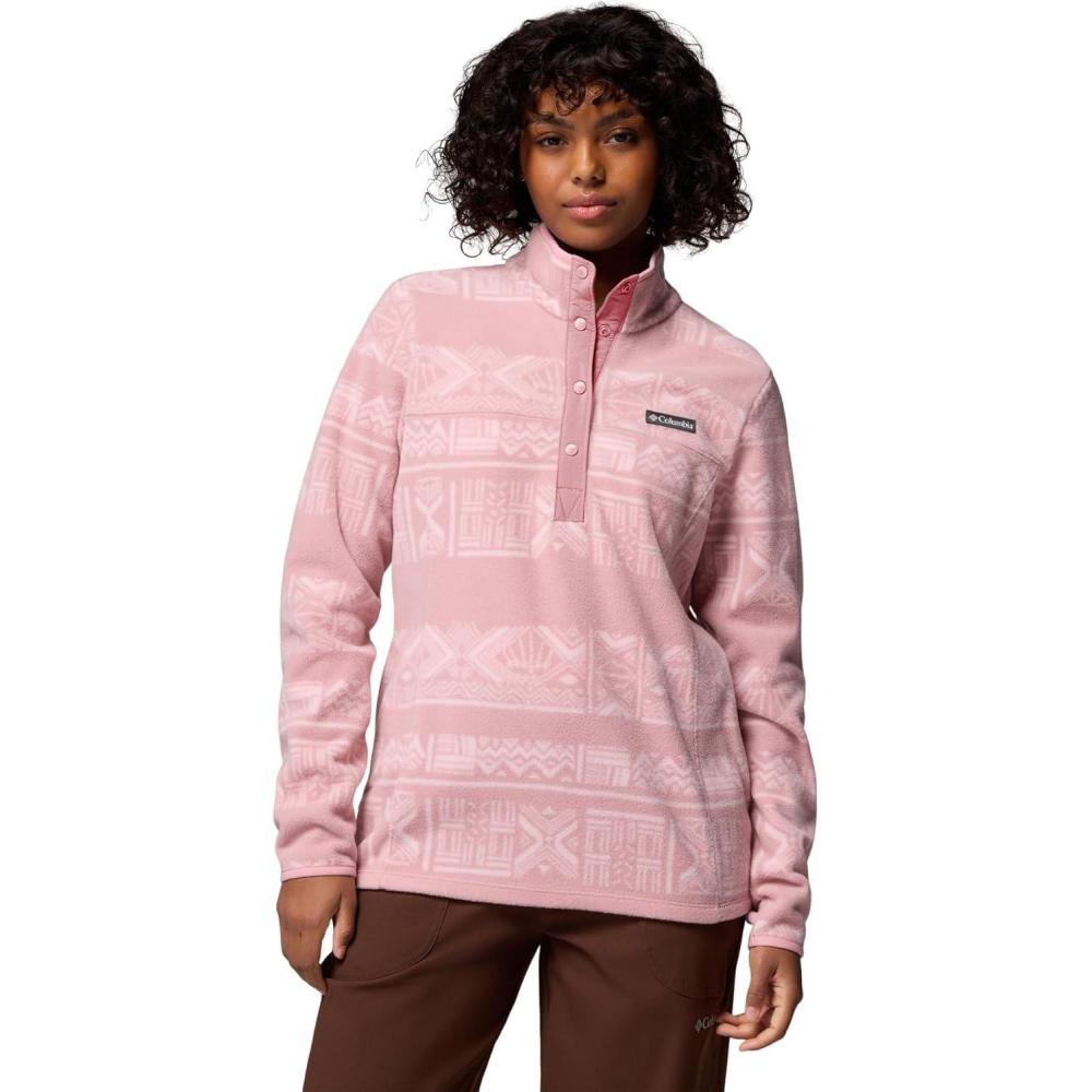 imageColumbia womens Benton Springs Printed 12 SnapEraser Pink Deschutes Days