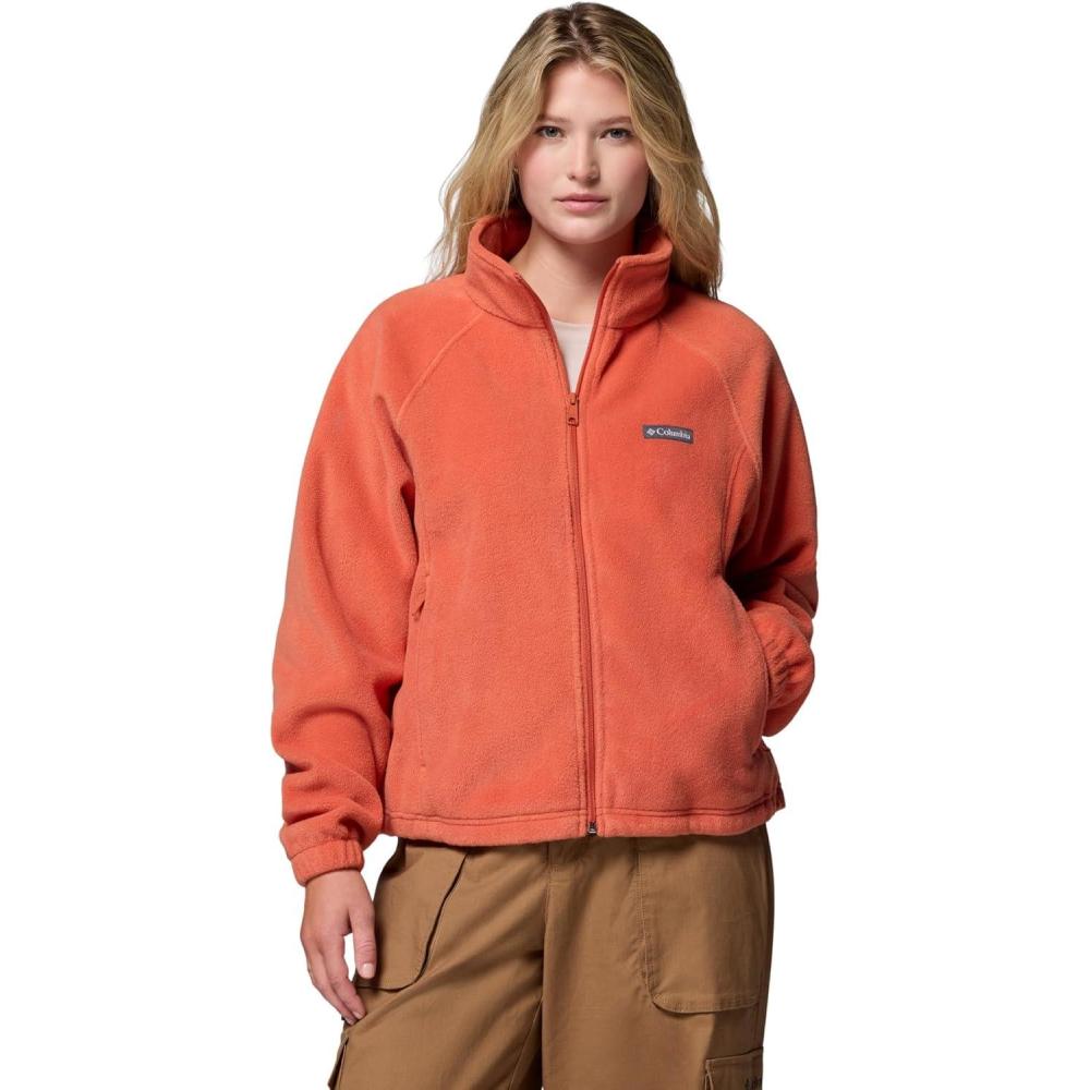 imageColumbia womens Benton Springs Relaxed Full ZipTuscan