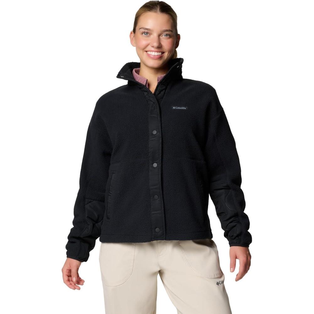 imageColumbia womens Cloud Point Snap FleeceBlack