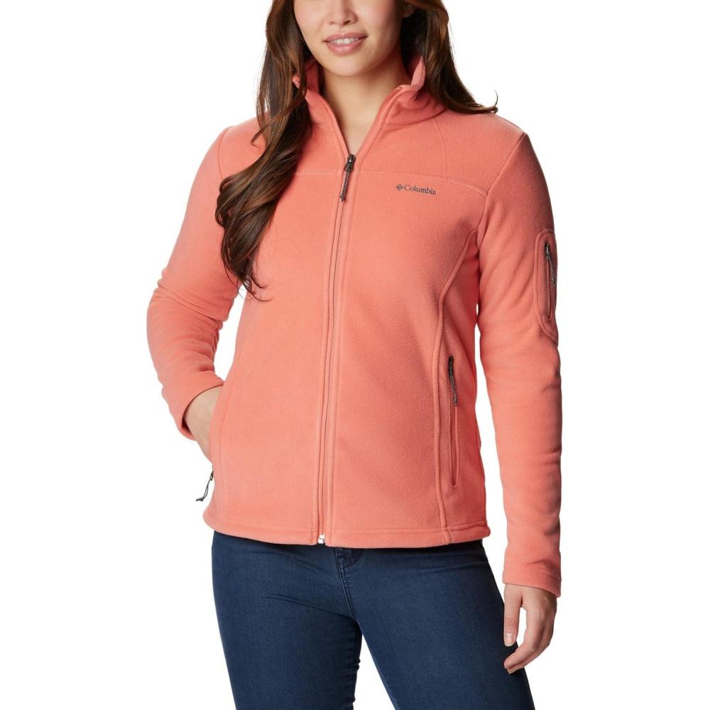 imageColumbia womens Fast Trek Ii JacketFleece JacketFaded Peach