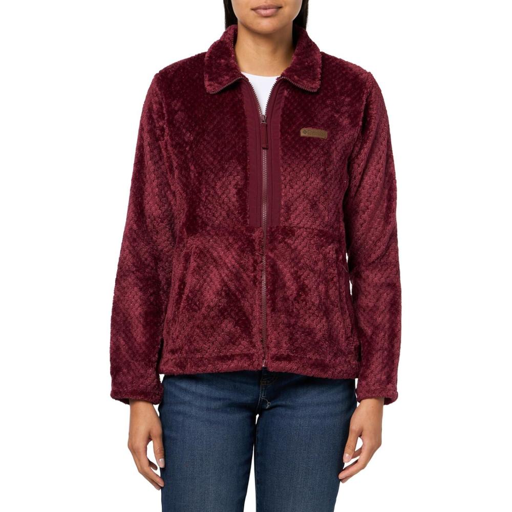 imageColumbia womens Fire Side Full Zip IIIRich Wine