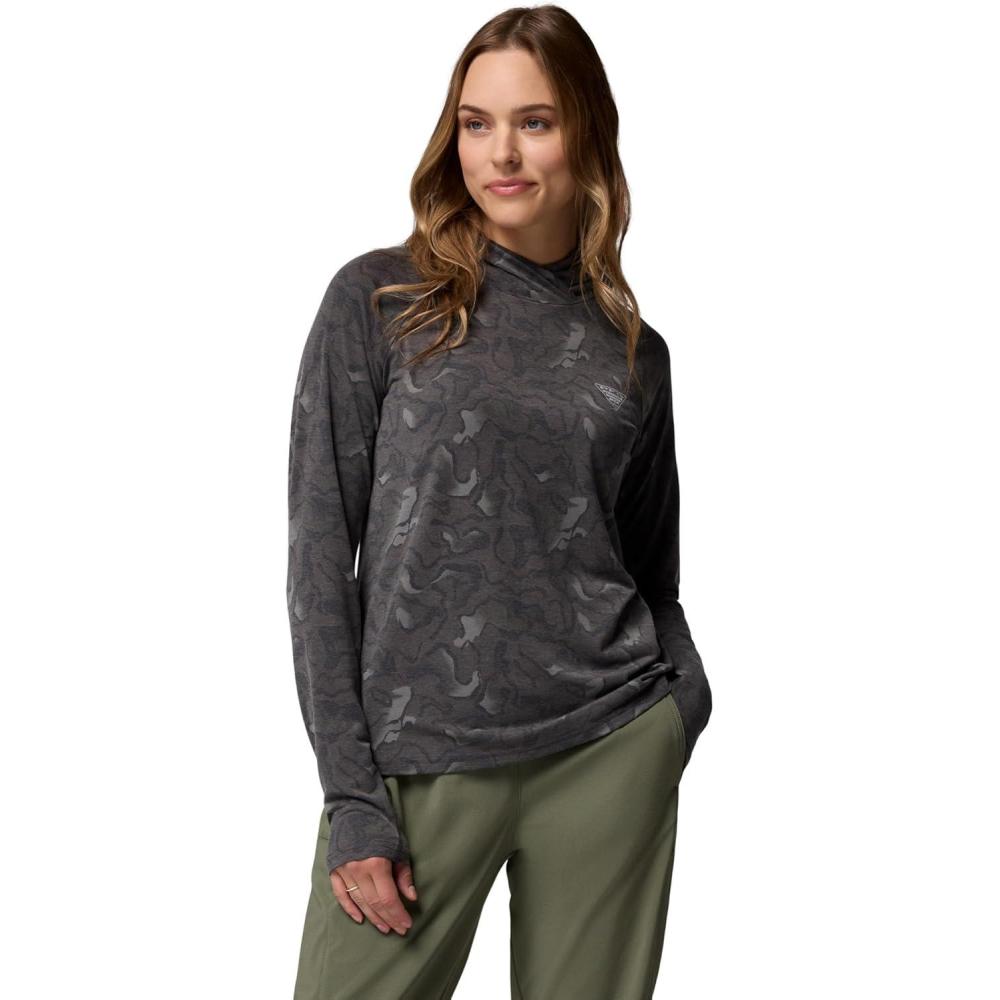 imageColumbia womens Pfg Uncharted HoodieShark Swamplands