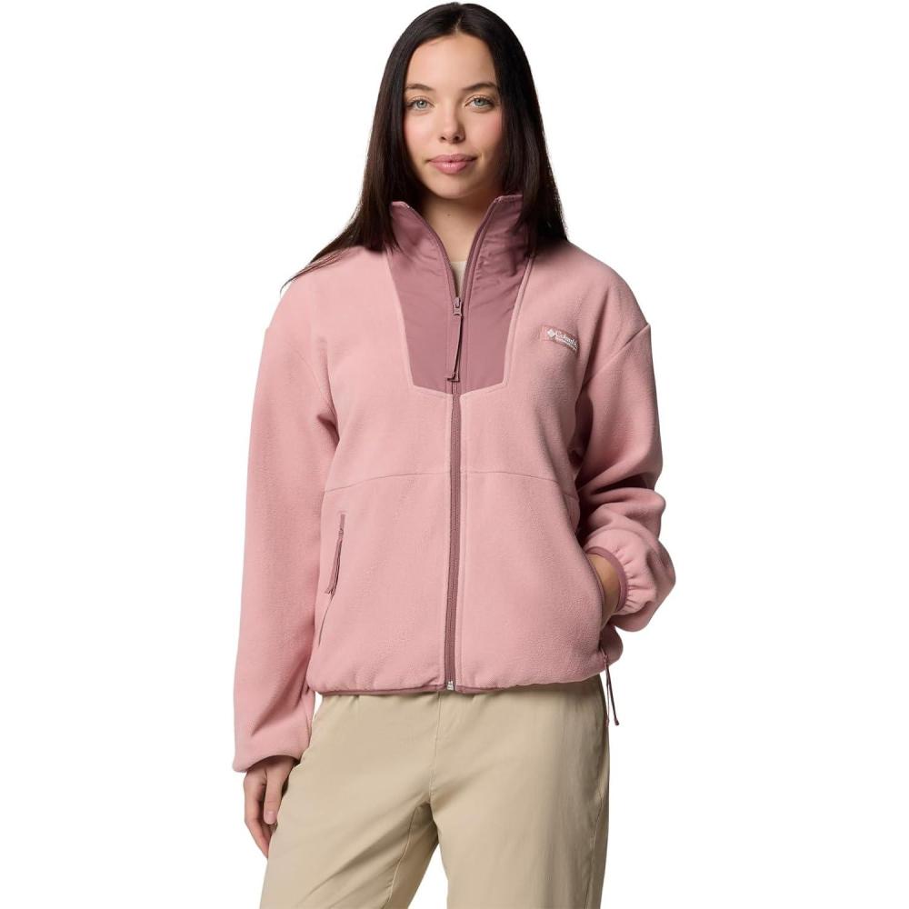 imageColumbia womens Sequoia Grove Full Zip FleeceEraser PinkFig