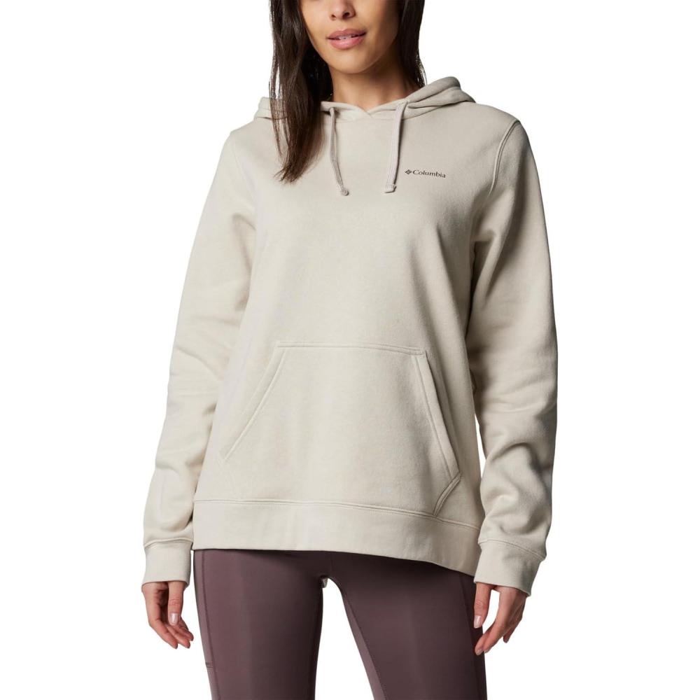 imageColumbia womens Trek Graphic HoodieDark StoneLinear Land