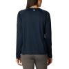 Columbia NCAA Womens Collegiate Tidal Tee Ls Shirt(Aub – Collegiate Navy  Spark Orange)