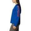 Columbia NCAA Womens Collegiate Tidal Tee Ls Shirt(Fla – Azul  Spark Orange)
