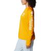 Columbia NCAA Womens Collegiate Tidal Tee Ls Shirt(Ut – Solarize  White)