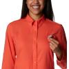 Columbia Sportswear Women’s Plus-Size Tamiami II Long Sleeve Shirt(Corange)
