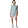 Columbia Sportswear Women’s Plus-Size Tamiami II Long Sleeve Shirt(Crushed Blue)