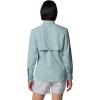 Columbia Sportswear Women’s Plus-Size Tamiami II Long Sleeve Shirt(Crushed Blue)