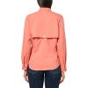 Columbia Sportswear Women’s Plus-Size Tamiami II Long Sleeve Shirt(Faded Peach)