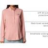 Columbia Sportswear Women’s Plus-Size Tamiami II Long Sleeve Shirt(Faux Pink)