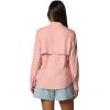 Columbia Sportswear Women’s Plus-Size Tamiami II Long Sleeve Shirt(Faux Pink)
