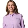 Columbia Sportswear Women’s Plus-Size Tamiami II Long Sleeve Shirt(Hydrangea)