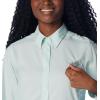 Columbia Sportswear Women’s Plus-Size Tamiami II Long Sleeve Shirt(Icy Morn)
