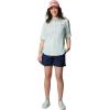 Columbia Sportswear Women’s Plus-Size Tamiami II Long Sleeve Shirt(Icy Morn)