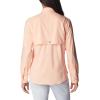 Columbia Sportswear Women’s Plus-Size Tamiami II Long Sleeve Shirt(Light Coral)