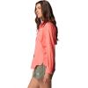 Columbia Sportswear Women’s Plus-Size Tamiami II Long Sleeve Shirt(Melonade)