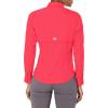 Columbia Sportswear Women’s Plus-Size Tamiami II Long Sleeve Shirt(Neon Sunrise)