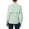 Columbia Sportswear Women’s Plus-Size Tamiami II Long Sleeve Shirt(New Mint)