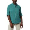 Columbia Sportswear Women’s Plus-Size Tamiami II Long Sleeve Shirt(Waterfall)