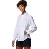 Columbia Sportswear Women’s Plus-Size Tamiami II Long Sleeve Shirt(White)