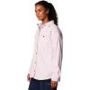 Columbia Womens Blue Point Creek Corduroy Shirt Jacket(Pink Dawn)