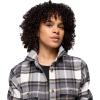 Columbia Womens Blue Point Creek Shirt Jacket(City Grey Macro Buffalo Check)