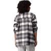 Columbia Womens Blue Point Creek Shirt Jacket(City Grey Macro Buffalo Check)