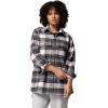 Columbia Womens Blue Point Creek Shirt Jacket(City Grey Macro Buffalo Check)